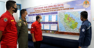 Lahan Gambut di Riau Mulai mengering, KLHK Lakukan Rekayasa Hujan